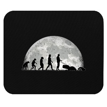 Discover Robotic Lawnmower Evolution Moon Mouse Pads