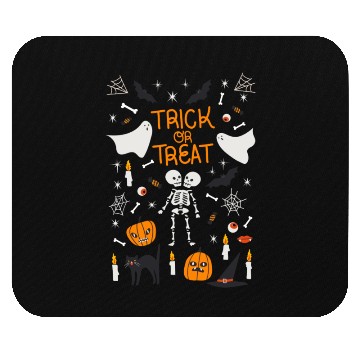 Discover Trick or treat Mouse Pads