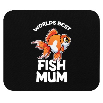 Discover Worlds Best Fish Mum Mouse Pads