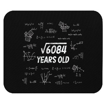 Discover Square Root Of 6084 - 78th Birthday Math Nerd Mouse Pads