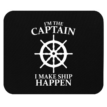 Discover I'm the Captain Mouse Pads