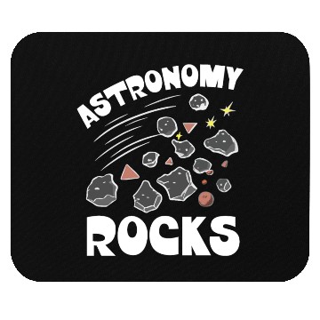 Discover Astronomy Rocks - asteroids, cosmology, space Mouse Pads