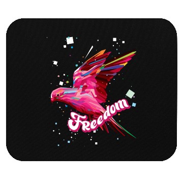 Discover FREEDOM LIKE A BIRD Mouse Pads
