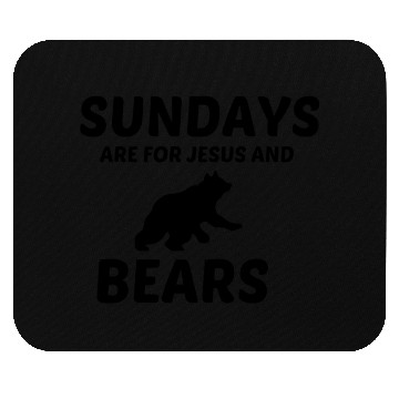 Discover BEARS AND JESUS SUNDAY Mouse Pads