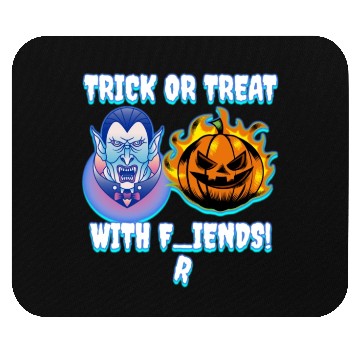 Discover Trick or Treat with F(r)iends! Vampire & Pumpkin W Mouse Pads
