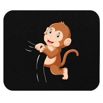Discover Cute Monkey Baby Monkey Baby Orangutan Baby Monkey Mouse Pads