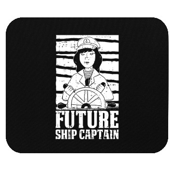 Discover Sailing Sailor Helm Ship Captain Future Mouse Pads