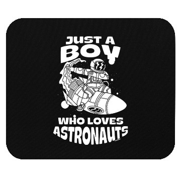 Discover Boy love astronauts Mouse Pads