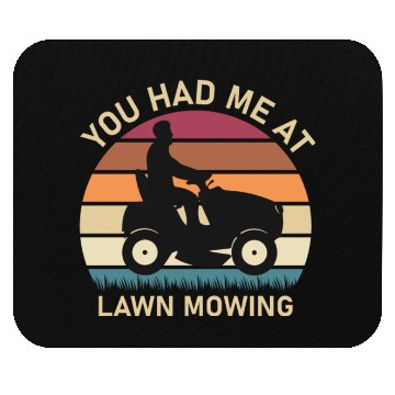 Discover Landscaping Lawn Mowing - Gardening Landscaper Mouse Pads