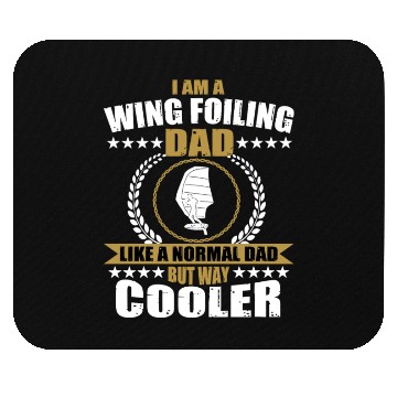 Discover Wing Foiling Dad Surfer For Men Mouse Pads
