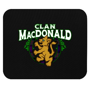 Discover Clan MacDonald Cute Baby Lion Rampant Kitten Mouse Pads