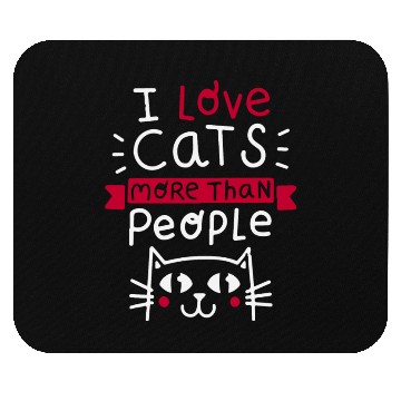 Discover Cat lover Mouse Pads