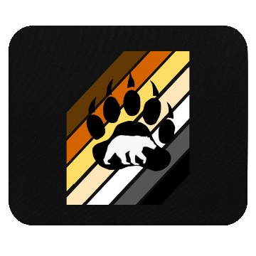 Discover Gay bear flag Mouse Pads