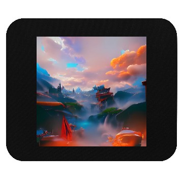 Discover A Timeless World in a Distant Solar System Bright Mouse Pads