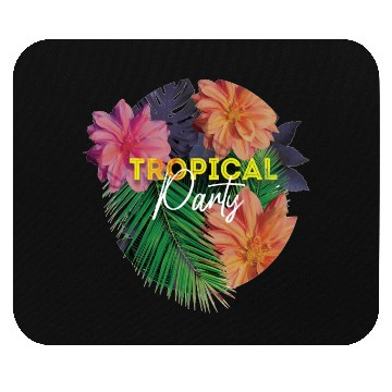 Discover Tropical Party Mouse Pads