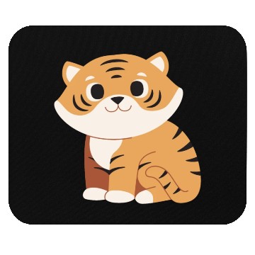 Discover Happy lion Mouse Pads