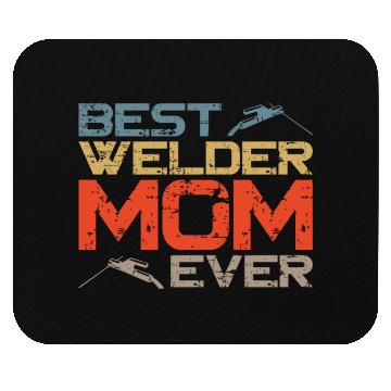 Discover Welder Welding Mom Mother Vintage Mouse Pads