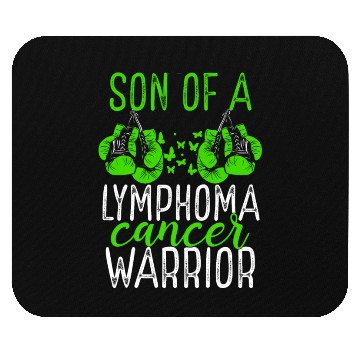 Discover Son Lymphoma Cancer Awareness Month Ribbon Mouse Pads
