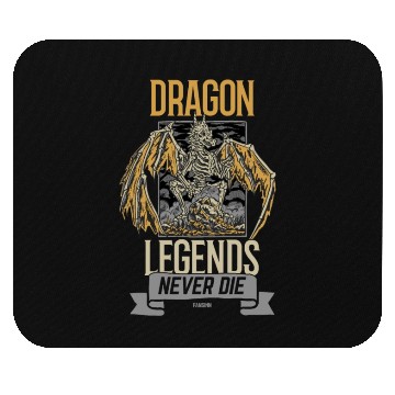 Discover Dragon Legends Never Die Mouse Pads