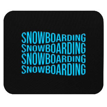 Discover snowboarding Mouse Pads