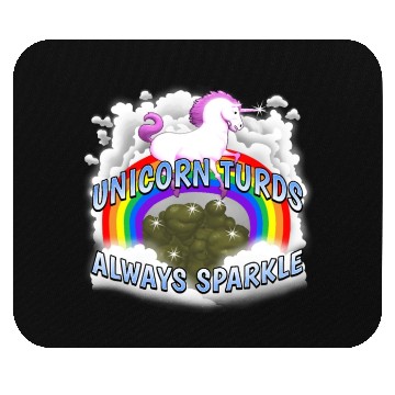 Discover Unicorn Turds Always Sparkle Mouse Pads