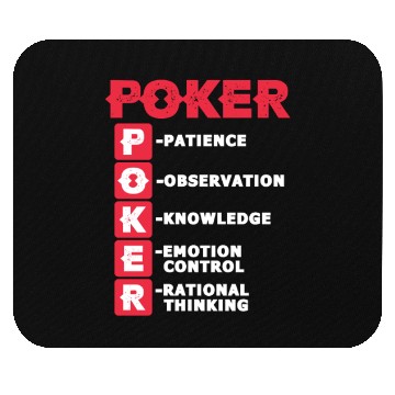 Discover Poker Definition Mouse Pads