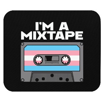 Discover LBGT Flag Gay Pride Human I'm a Mixtape Mouse Pads