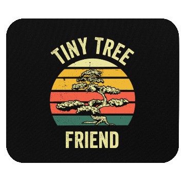 Discover Bonsai Tiny Tree Gift Funny Planting Retro Gift Mouse Pads