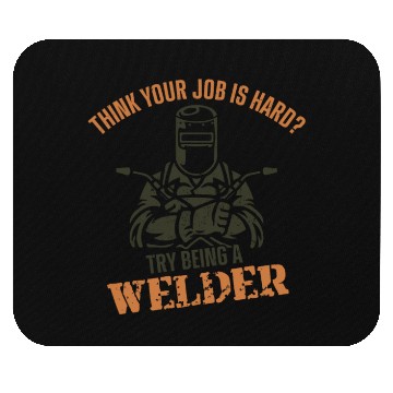 Discover Welder Welding Vintage Think Your Mouse Pads