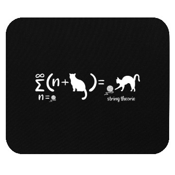 Discover String Theory Science Physics Schrodinger's Cat Mouse Pads