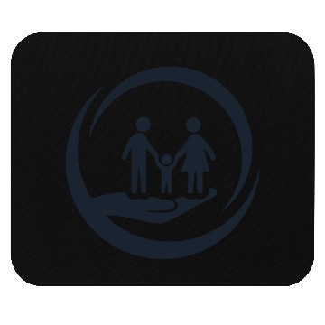 Discover One children with her parents Mouse Pads