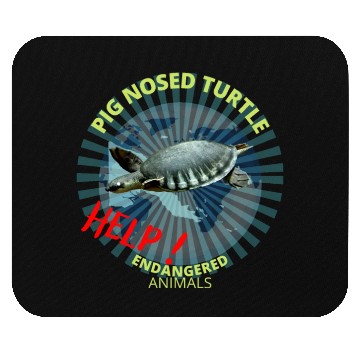 Discover Protect Marine Animal Turtle Mouse Pads