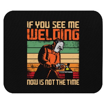Discover Welder Welding Vintage Retro If Mouse Pads
