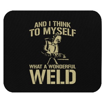 Discover Welder Welding Pun Vintage And I Mouse Pads