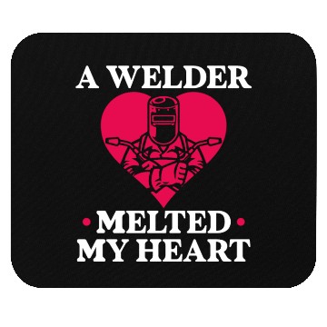 Discover Welder Welding Girlfriend Mouse Pads