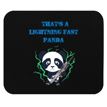 Discover That's a lightning fast panda. Mouse Pads