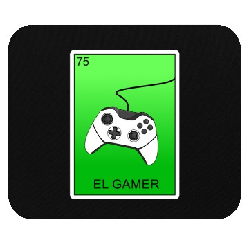 Discover El Gamer Video Gaming Card Mexican Lottery Card Mouse Pads