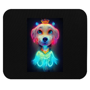 Discover Angel Dog 026 Mouse Pads