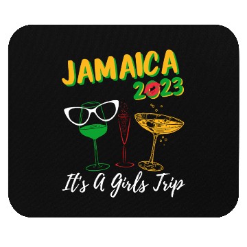 Discover Jamaica 2023 It's A Girls Trip Bachelorette Party Mouse Pads