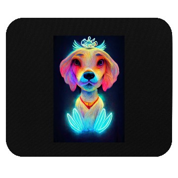 Discover Angel Dog 032 Mouse Pads