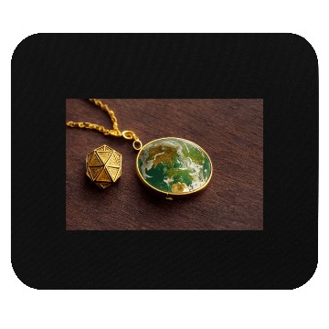 Discover The Earth Amulet Mouse Pads