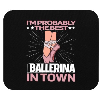 Discover Ballet Ballerina Funny Mouse Pads