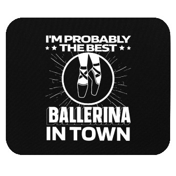 Discover Ballet Ballerina Funny Mouse Pads