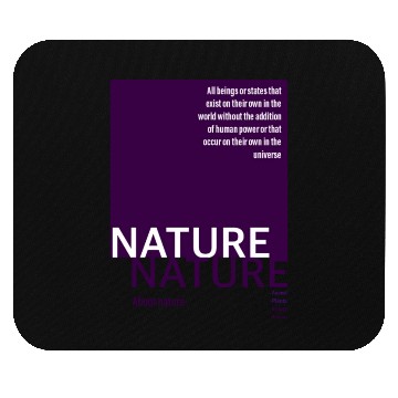Discover About nature-purple Mouse Pads