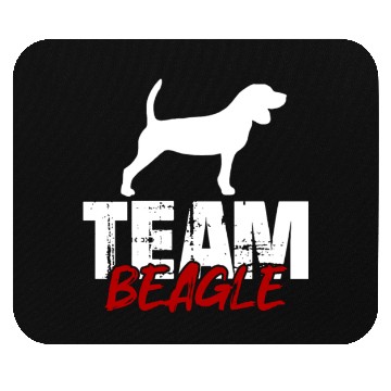 Discover Team Beagle Mouse Pads