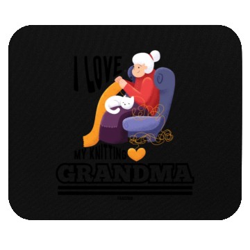 Discover I Love My Grandma Mouse Pads