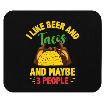 Discover I Like Beer And Tacos Cinco De Mayo Festival Mouse Pads