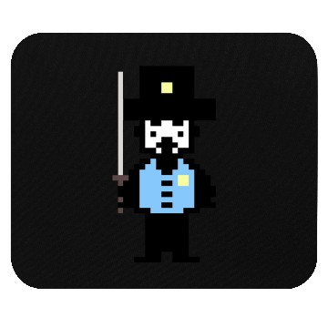 Discover Mister Magic Man With Sword Number 2 Mouse Pads