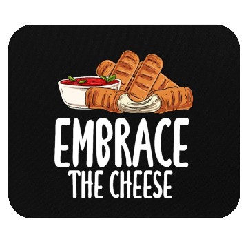 Discover Embrace The Cheese Mouse Pads