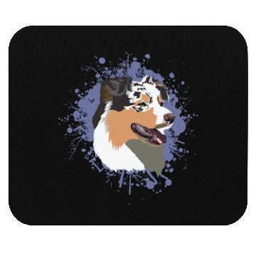 Discover Dog Australian Shepherd Pet Breed Mouse Pads